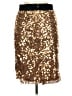 IMAN 100% Polyester Animal Print Gold Formal Skirt Size S - photo 2