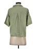 Zara Green 3/4 Sleeve Button-Down Shirt Size XS - photo 2