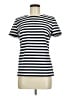 MICHAEL Michael Kors Stripes Black Short Sleeve Top Size M - photo 1
