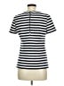 MICHAEL Michael Kors Stripes Black Short Sleeve Top Size M - photo 2