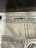 Old Navy 100% Cotton Metallic Silver Denim Skirt Size 10 - photo 4