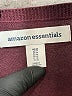Amazon Essentials Burgundy Pullover Sweater Size M - photo 7