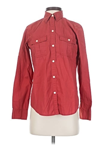 Lauren Jeans Co. Long Sleeve Button-Down Shirt (view 1)
