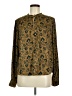 Scotch & Soda 100% Polyester Paisley Gold Brown Long Sleeve Blouse Size M - photo 1