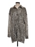 Flat White Silver Casual Dress Size S - photo 1