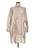 Assorted Brands 100% Tencel Tan Long Sleeve Blouse Size EU 38 / US 8 - photo 1