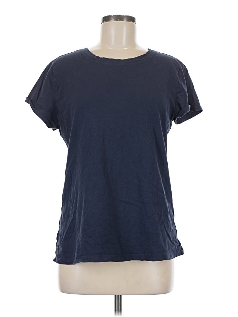 Pre-owned Athleta Short Sleeve T-shirt In Blue