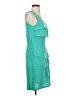 Calvin Klein Solid Teal Cocktail Dress Size 4 - photo 4
