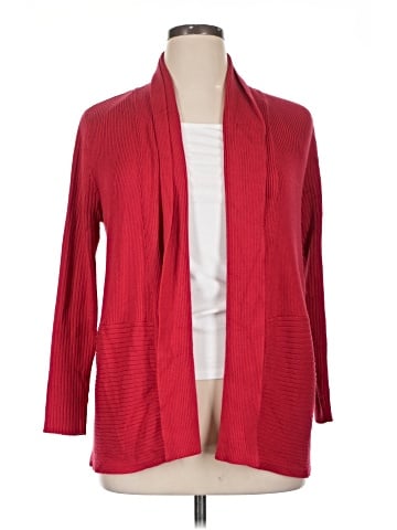 JM Collection Cardigan (view 1)