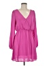 Mi ami 100% Polyester Solid Pink Casual Dress Size M - photo 1