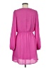 Mi ami 100% Polyester Solid Pink Casual Dress Size M - photo 2