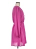 Mi ami 100% Polyester Solid Pink Casual Dress Size M - photo 4