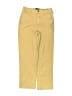 Crown & Ivy Solid Yellow Khakis Size 7 - photo 1