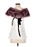 Assorted Brands 100% Polyester White Faux Fur Vest Size L - photo 2