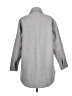 RACHEL Rachel Roy 100% Polyester Gray Coat Size L - photo 2