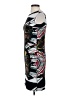 Evovorro Graphic Black Cocktail Dress Size S - photo 5