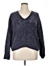 Hippie Rose 100% Polyester Tweed Blue Pullover Sweater Size XL - photo 1