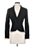 Tree Chevron-herringbone Gray Blazer Size XS - photo 1