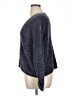 Hippie Rose 100% Polyester Tweed Blue Pullover Sweater Size XL - photo 5