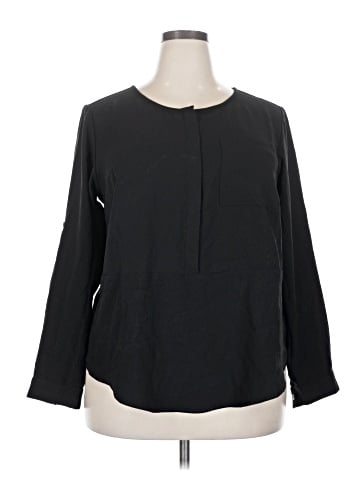 Elizabeth & Clarke Long Sleeve Blouse (view 1)