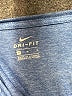Nike 100% Polyester Blue Active T-Shirt Size M - photo 7