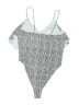 Lilian Silver Black Bodysuit Size 0X - photo 2