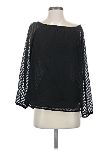 Attention Long Sleeve Blouse (view 1)