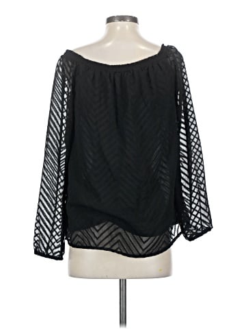 Attention Long Sleeve Blouse (view 2)