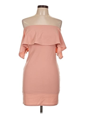 Papaya Cocktail Dress (view 1)