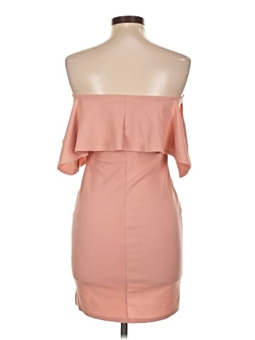 Papaya Cocktail Dress (view 2)