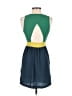 Cooperative 100% Polyester Color Block Green Cocktail Dress Size XS - photo 2