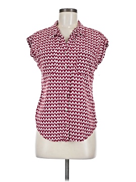 Jachs Girlfriend Sleeveless Button Down Shirt