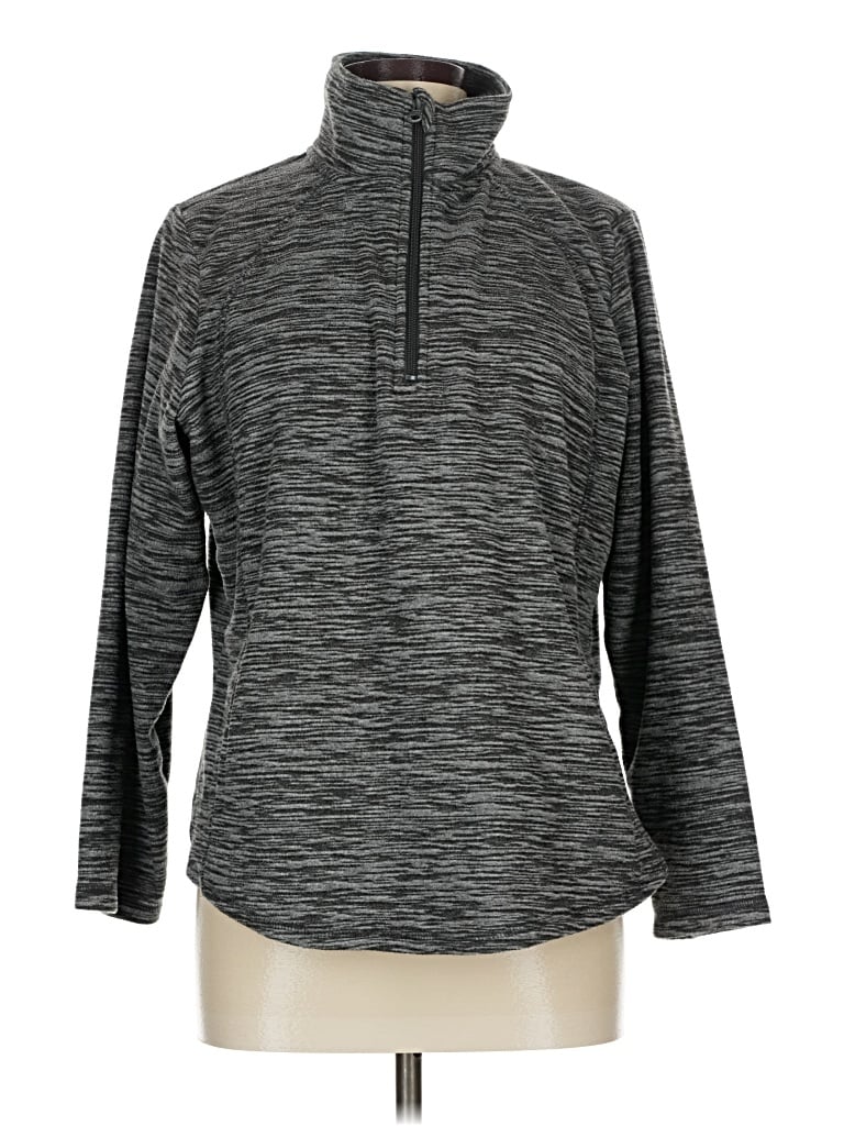Pre-owned St. John's Bay Pullover Sweater In Gray