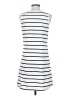 Unbranded 100% Polyester Stripes White Casual Dress Size S - photo 2