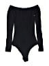 PrettyLittleThing Black Blue Bodysuit Size 0 - photo 2