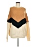 Shein Chevron-herringbone Tan Pullover Sweater Size 8 - 10 - photo 1