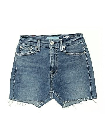 7 For All Mankind Denim Shorts (view 1)