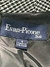 Evan Picone 100% Polyester Houndstooth Gray Blazer Size 4 - photo 6