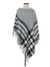V.Fraas 100% Acrylic Gray Poncho One size - photo 1