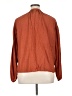 A New Day 100% Rayon Brown Long Sleeve Blouse Size XL - photo 2