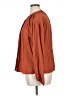 A New Day 100% Rayon Brown Long Sleeve Blouse Size XL - photo 5