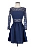 Unbranded Blue Cocktail Dress Size S (estimated) - photo 1