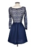 Unbranded Blue Cocktail Dress Size S (estimated) - photo 2