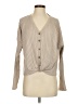 SO Tan Long Sleeve Blouse Size L - photo 1