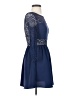 Unbranded Blue Cocktail Dress Size S (estimated) - photo 4