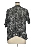 Ruby Rd. Silver Short Sleeve Top Size XL - photo 2