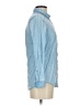 Rubbish 100% Rayon Blue Long Sleeve Button-Down Shirt Size XS - photo 4