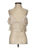 Princess Polly 100% Polyester Tan Sleeveless Blouse Size 2 - photo 1