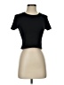 Jo & Co Black Short Sleeve Turtleneck Size S - photo 1