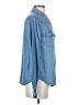 Thread & Supply 100% Tencel Blue Long Sleeve Button-Down Shirt Size S - photo 4
